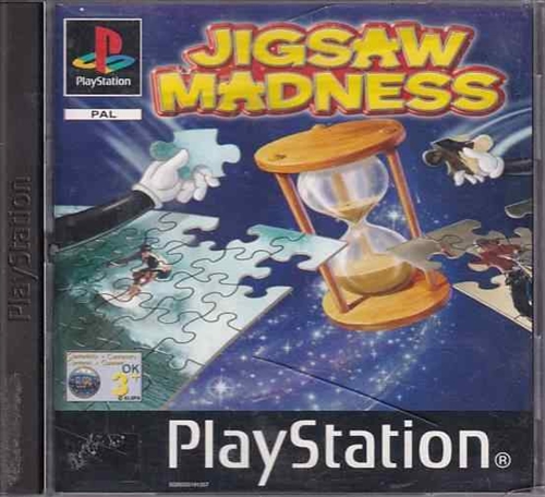 Jigsaw Madness - PS1 (B Grade) (Genbrug)